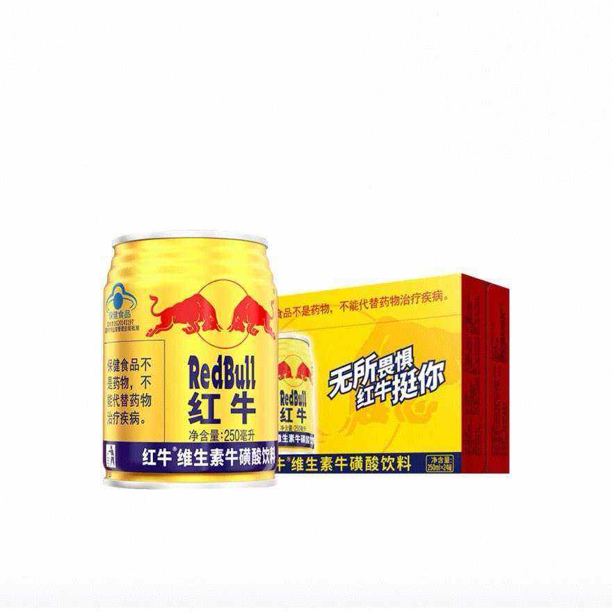 88VIP:红牛维生素牛磺酸饮料250ml*24罐整箱装+凑单