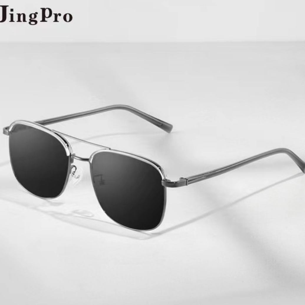 镜邦 JingPro 1.67MR-7近视太阳镜（可配度数含散光）+多款钛架可选