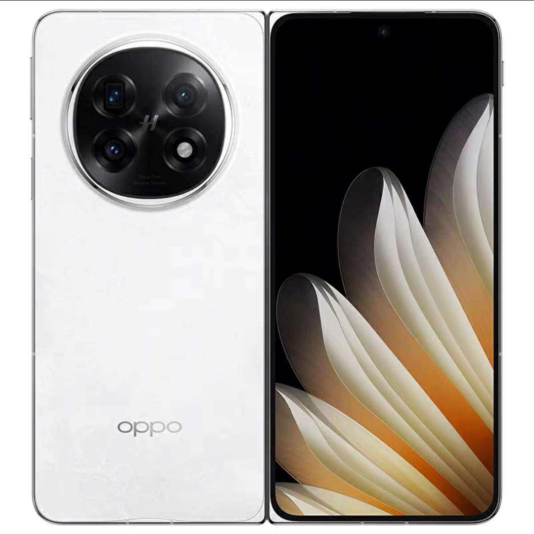 【自营 新品】OPPO Find N5 折叠旗舰手机 8.93mm 超薄机身 玉白12GB+256GB