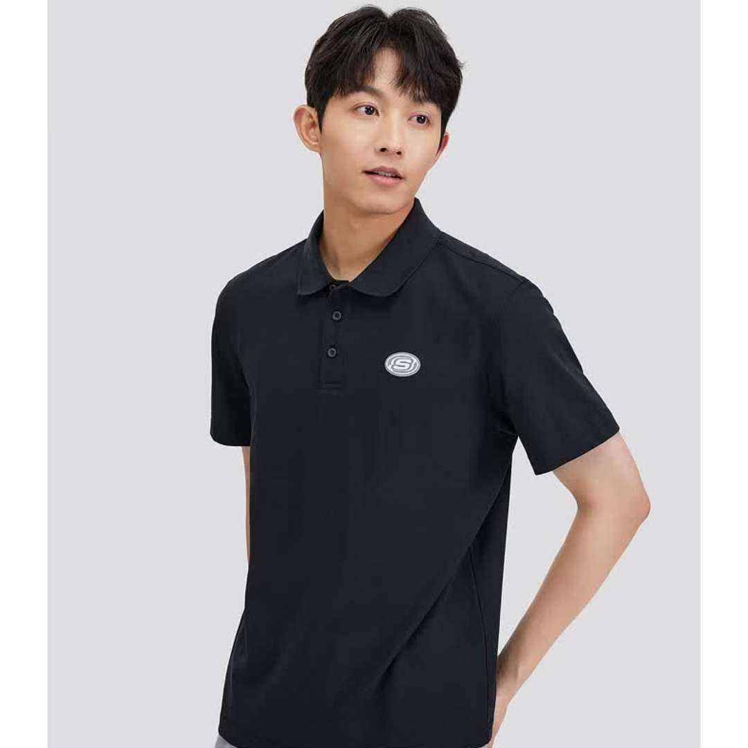plus会员、首购：斯凯奇 男士高棉凉感Polo