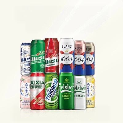 嘉士伯集团1664全家福500ML*12罐多口味组合