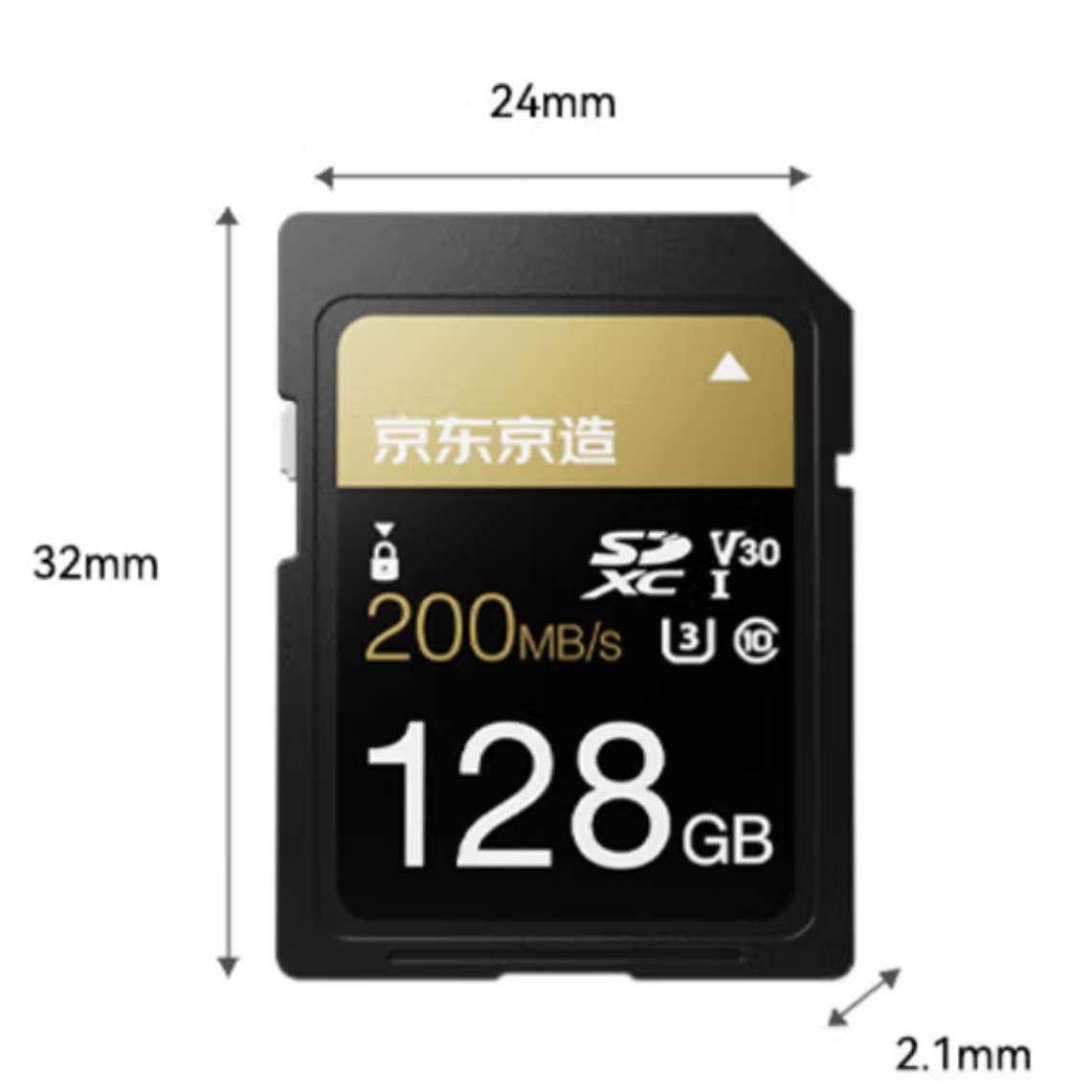 յplus:ProϵSDڴ濨  128GB V30 U3 C10֧4Kרҵٴ洢 200MB/S д90MB/S115.46Ԫȯ