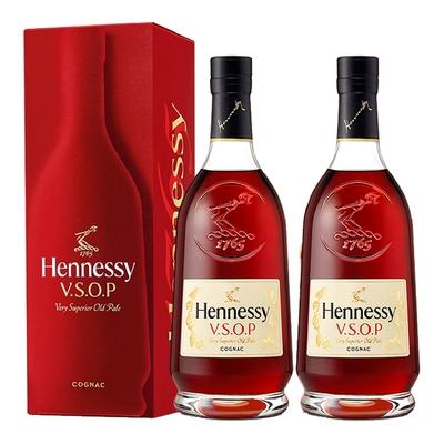 88会员:Hennessy轩尼诗VSOP干邑白兰地700ml*2瓶