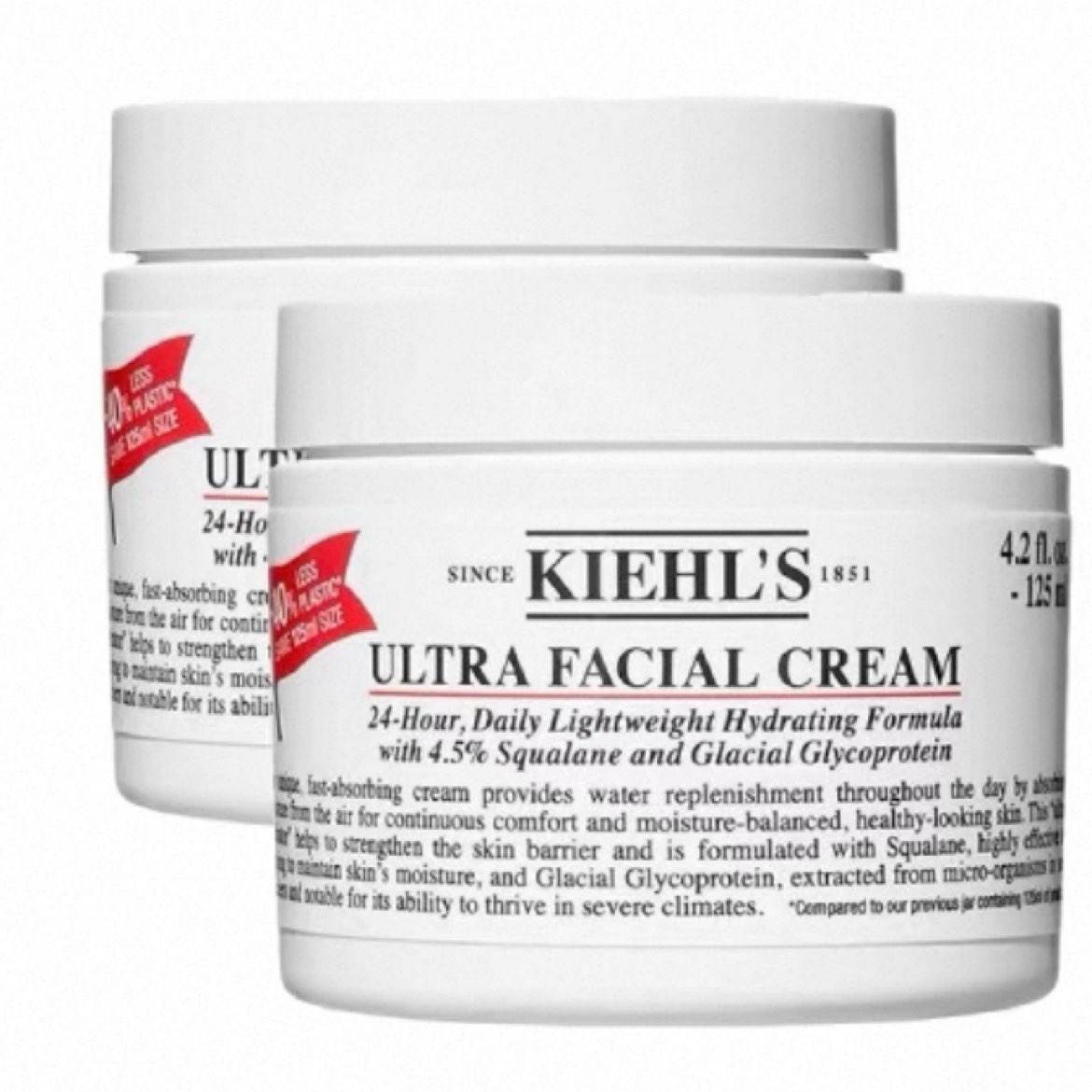 Kiehl＇s科颜氏高保湿面霜125ml*2