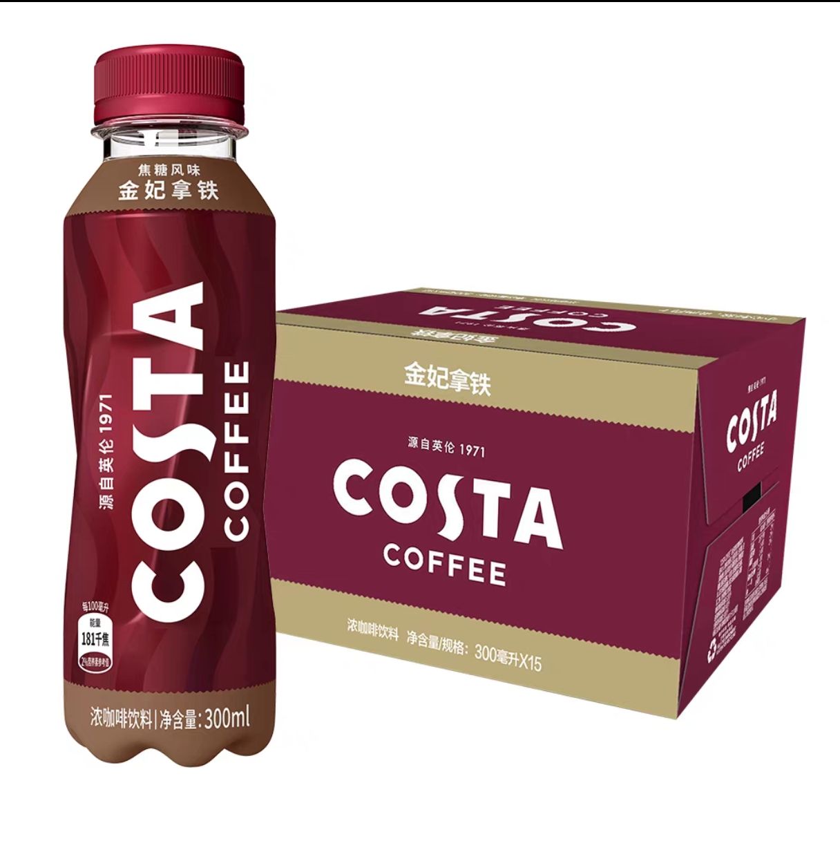 ڲ:ɿڿ COSTA ʽ Ħ 300ml*15ƿ+յ42.43Ԫ7.27Ԫ49.7Ԫ
