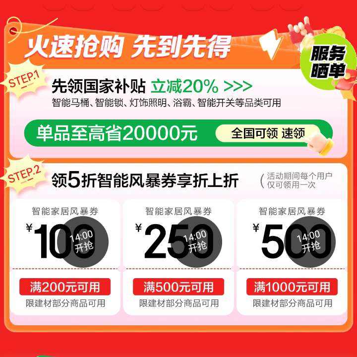  618᳡ ÿ200100/500250/1000500Ԫ5ܼҾӷ籩ȯ