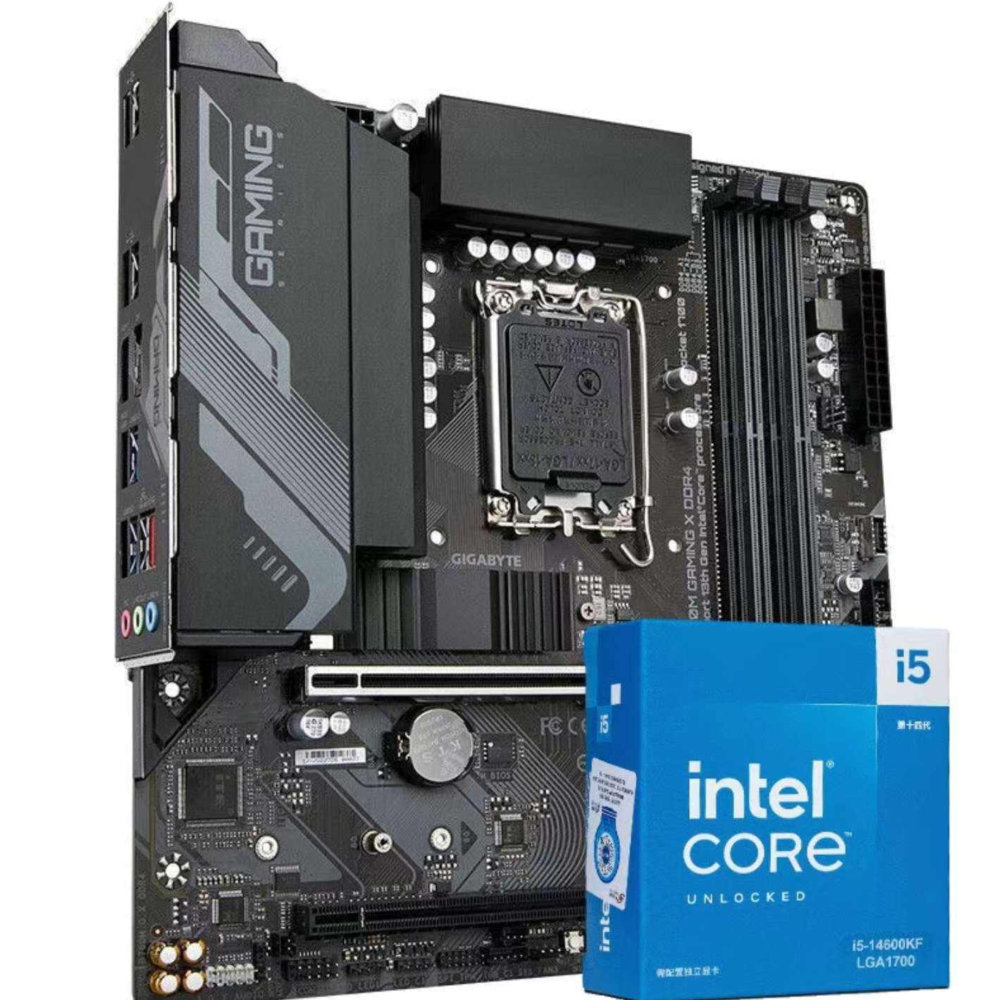 ڲINTEL I5 14600KF CPU+ B760M GAMING X  D4ħӥX D4װ1809Ԫȯ