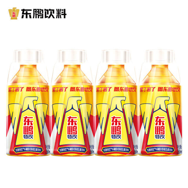 东鹏特饮维生素功能饮料250ml*4瓶