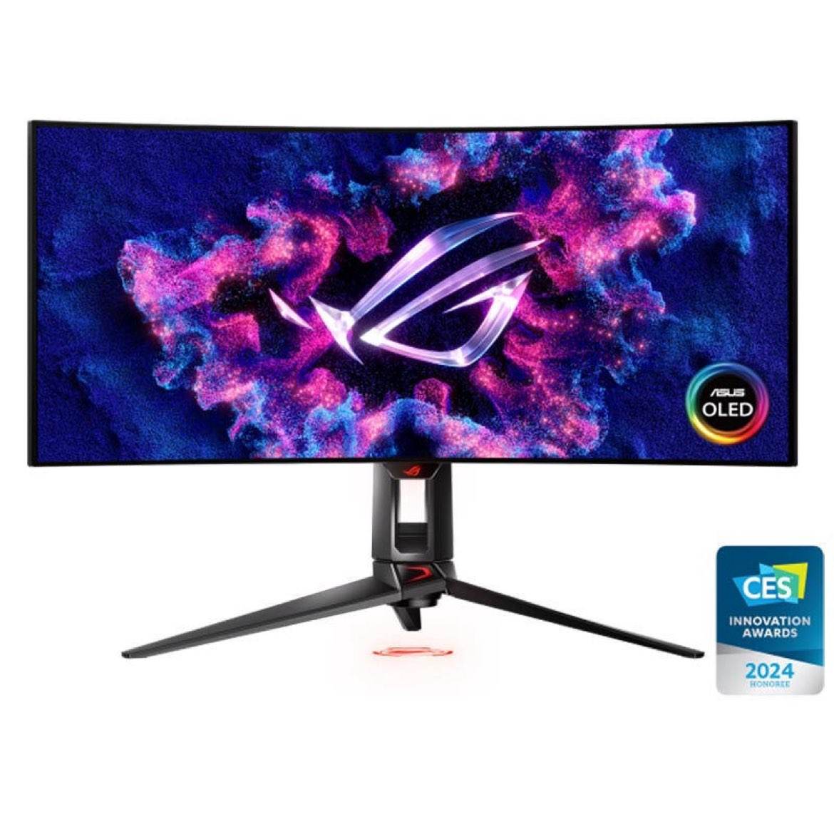 Asus/˶ROG 34Ӣ PG34WCDM ʾOLED4KϷʾ240Hz5849Ԫ