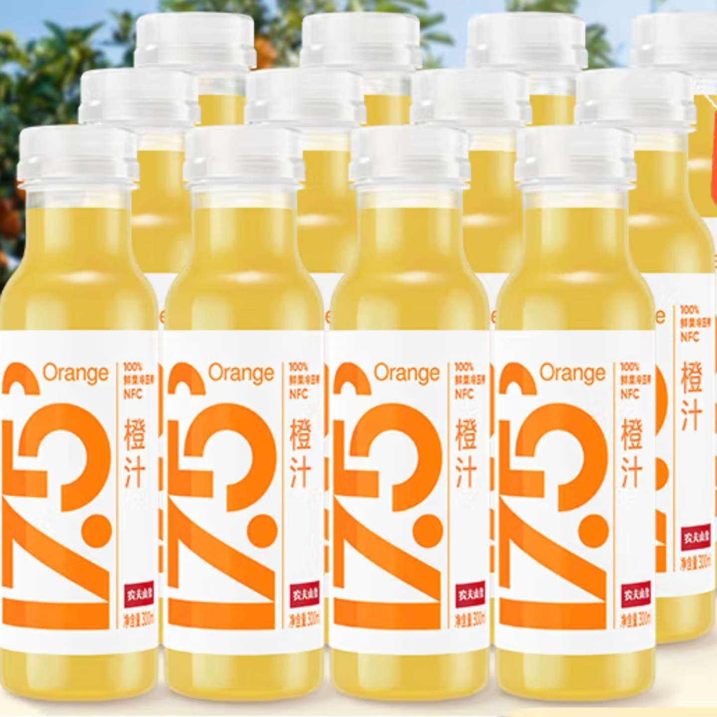 PLUSԱ:ũɽȪ 17.5NFC֭300ml*12ƿ73.36Ԫ6.11Ԫ/ƿ
