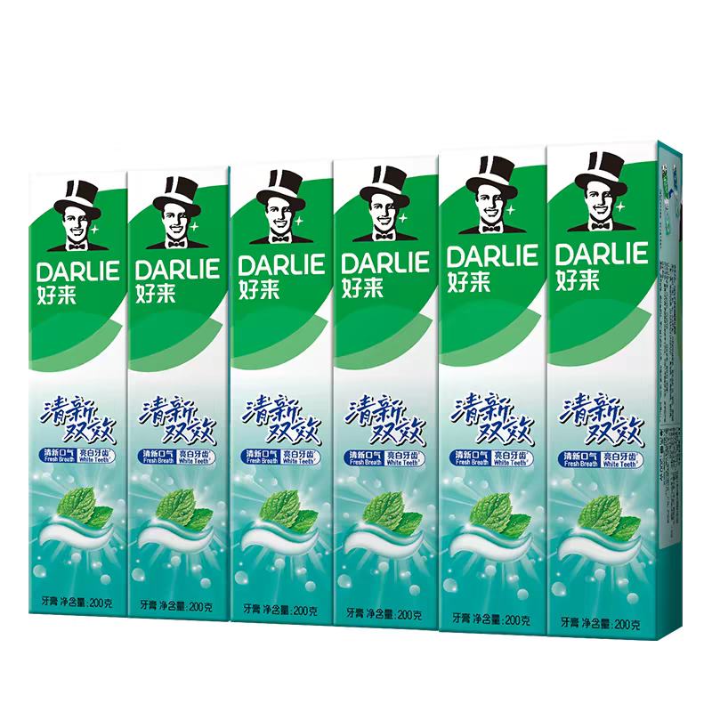 DARLIE���� ���� ����˫Ч 200g*6֧ ���������¿��� 27.62Ԫ(����ȯ)