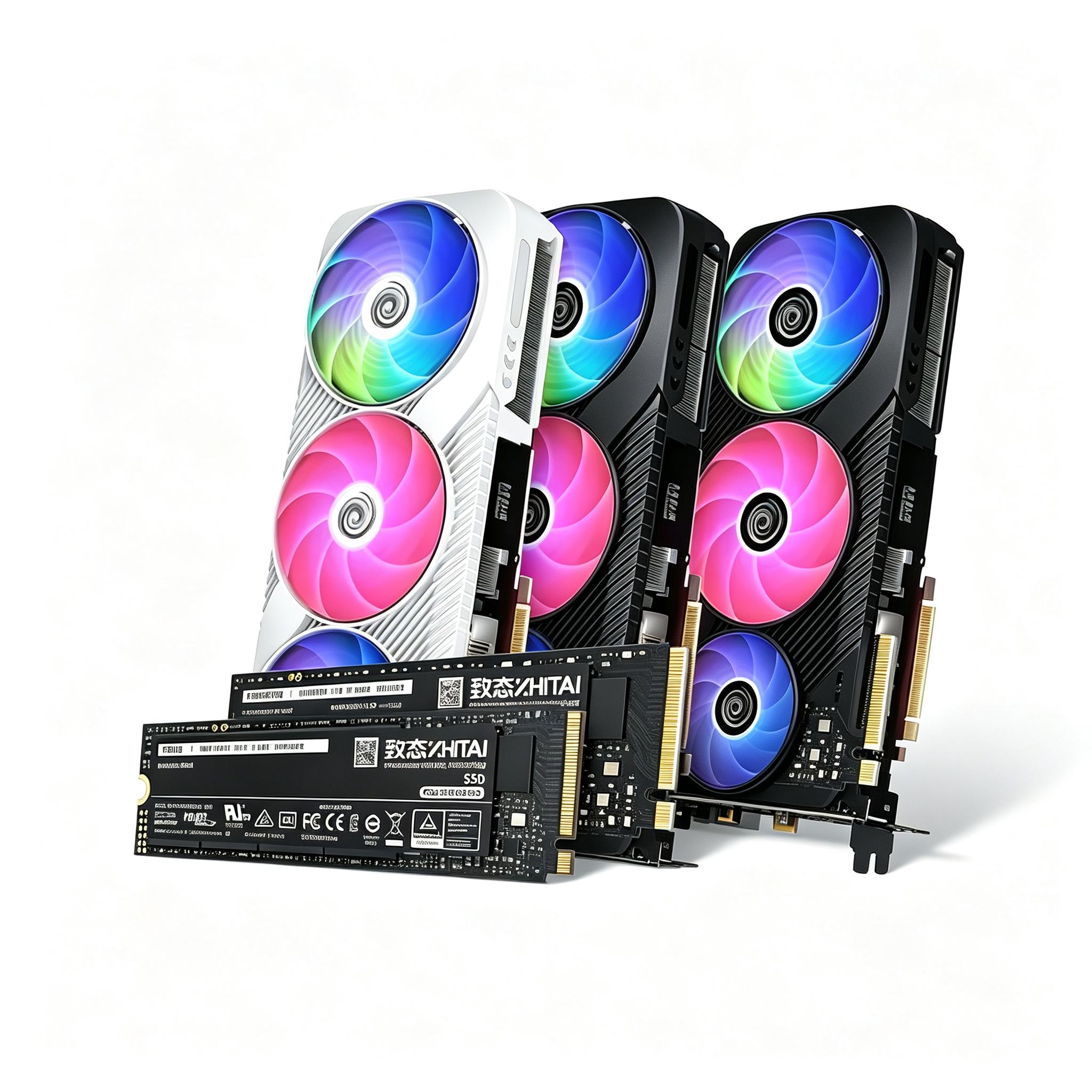 ��� RX9070 XT ���Ͻ��Կ� 16GB + ��̬ Ti600 1TB SSD �ٷ�����