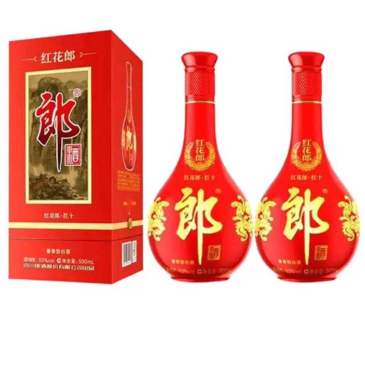 ɾ 컨10 53%vol Ͱ׾ 500ml*2ƿ408.7Ԫ