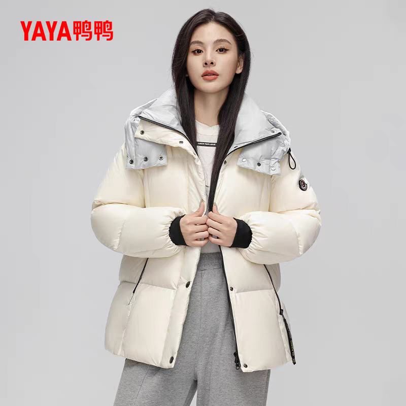 天降礼金：鸭鸭 女最高202g高充绒羽绒服    167.1元+15元淘金币