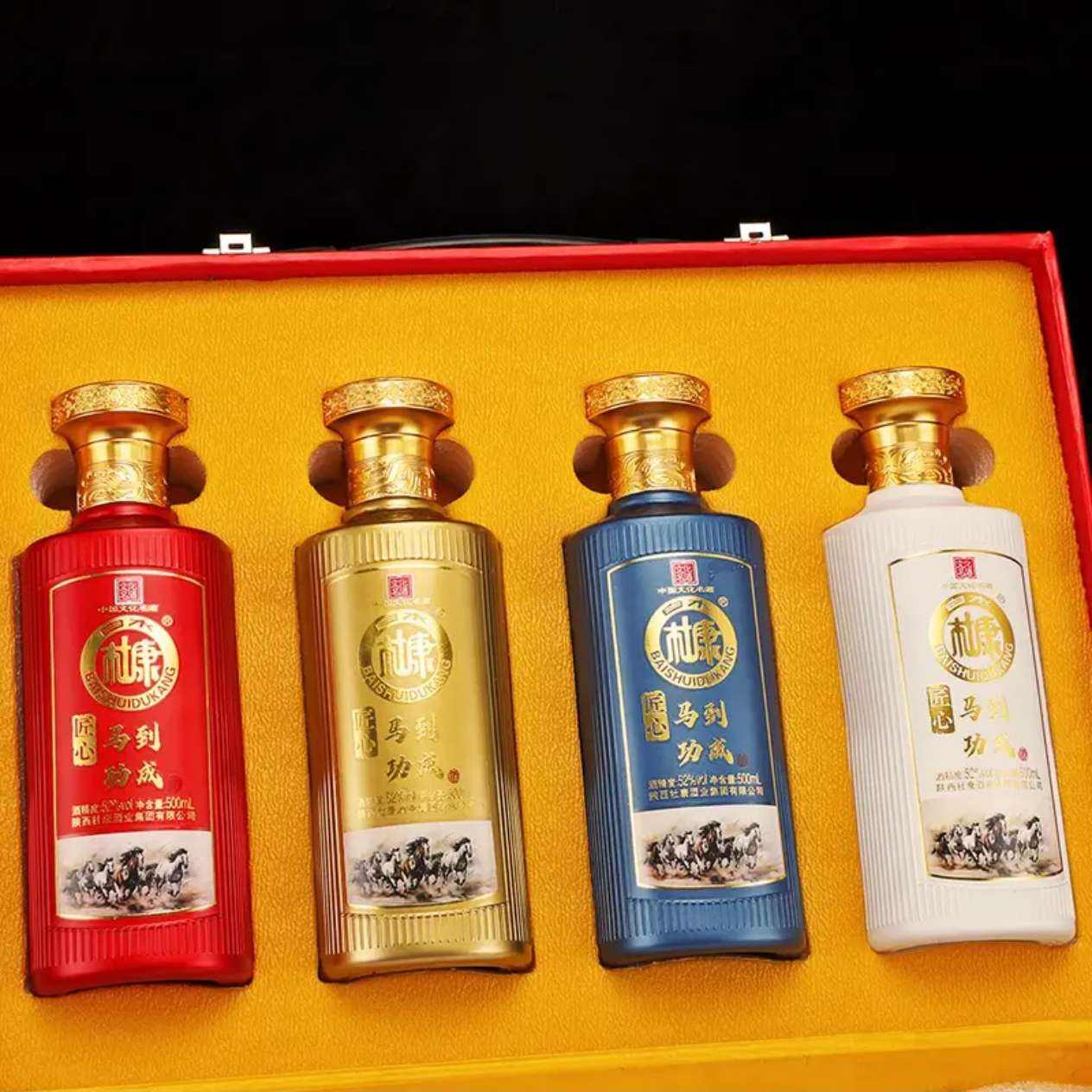 ��ˮ�ſ� �������� 52��Ũ�㴿���׾� 500mL��4ƿ 43Ԫ