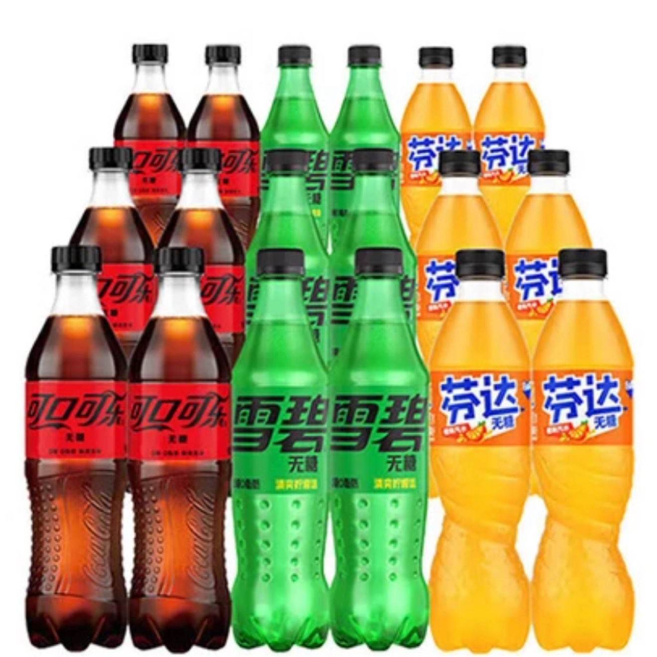 ڲɿڿ Coca-Cola ǿ+ѩ+ǷҴ*18ƿ 6ƿ 18ƿ37.9Ԫȯ