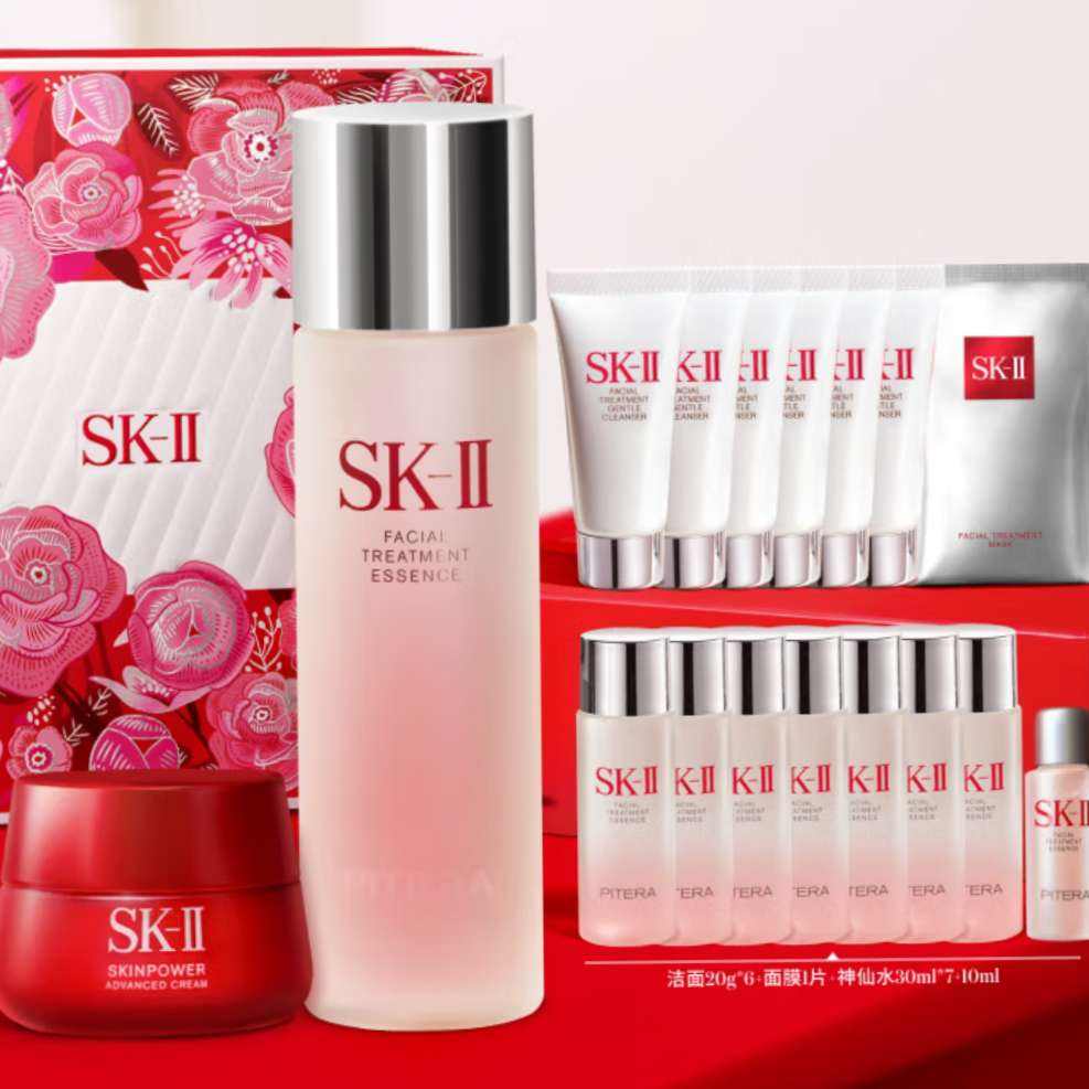ٽۣSK-IIˮ230ml+˪50gϴ20g6ˮ30ml7+10ml1Ĥ1Ƭˮ黤Ʒװױsk2skiiϦ˽Ů1918.31Ԫȯ
