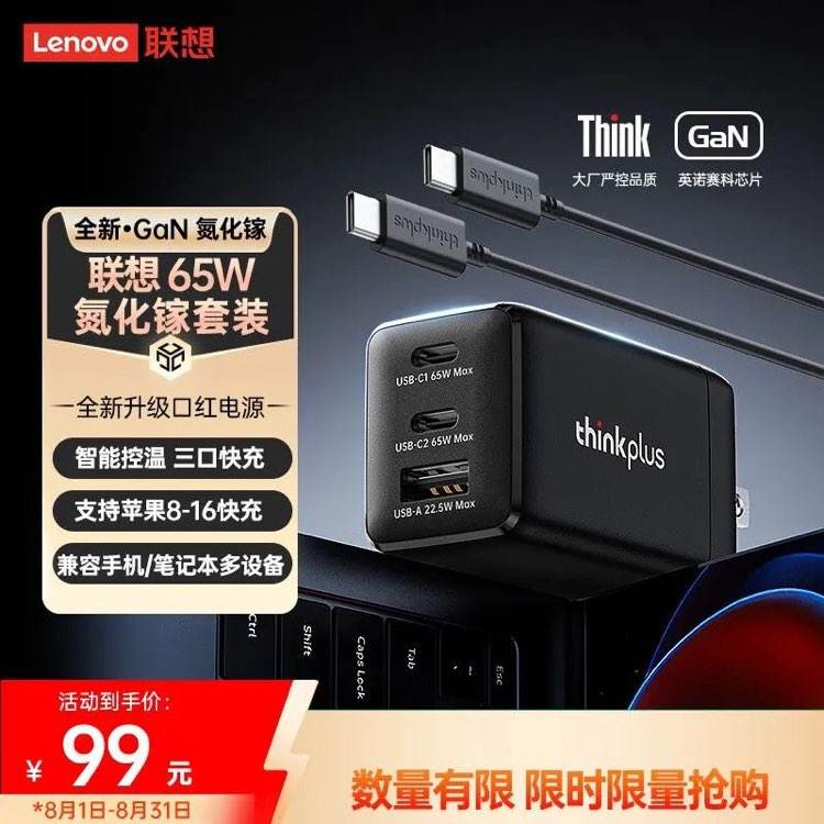 thinkplusڵԴGaN2C1A 65W  53.2 Ԫ