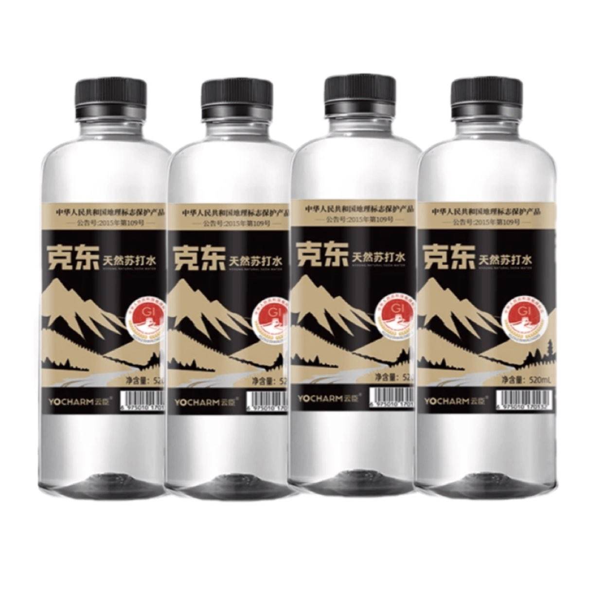 �ٽ��ۡ��׹����Ƴ���Yocharm���˶���Ȼ�����մ�ˮ ��������PH8.8�� 520ml*4ƿ 6.9Ԫ�������ã�