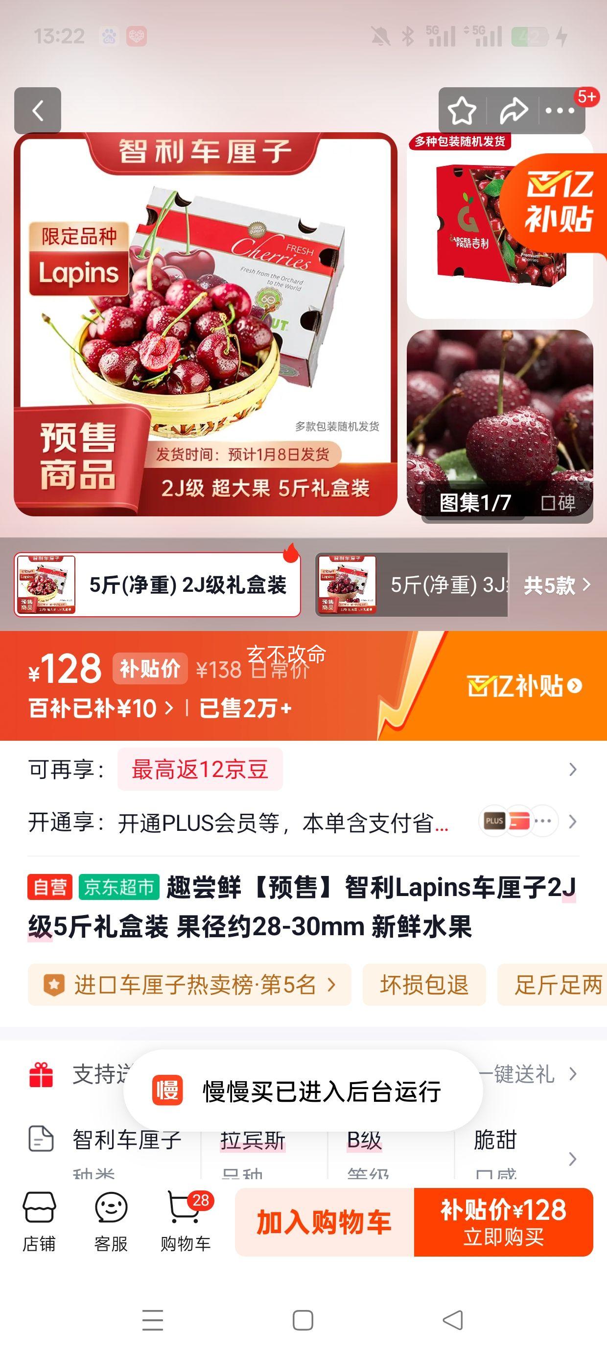 ���� Lapins ������ 2J�� 5�����װ ����Լ28-30mm ����ˮ���Ż�֤��