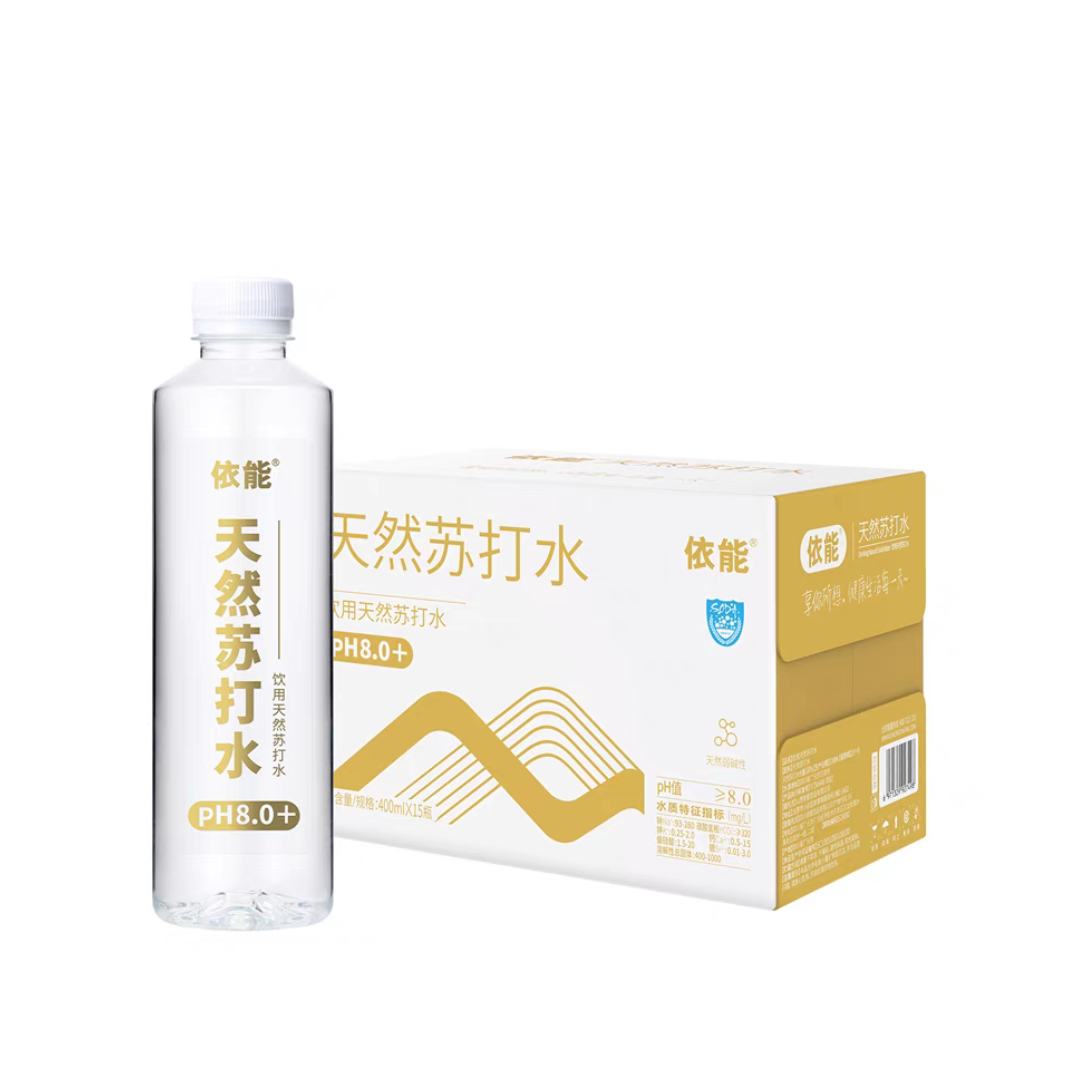 ���� ��Ȼ�մ�ˮ����ˮ ������������ˮ 400ml*15ƿ pHֵ8.0�� 22.22Ԫ(����ȯ)