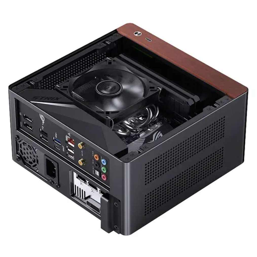 ��˼����JONSBO�� N10���Ͻ����ITX����̨ʽ��4.5L ��ɫ�������ӳ���*1/֧�ְ���Կ���