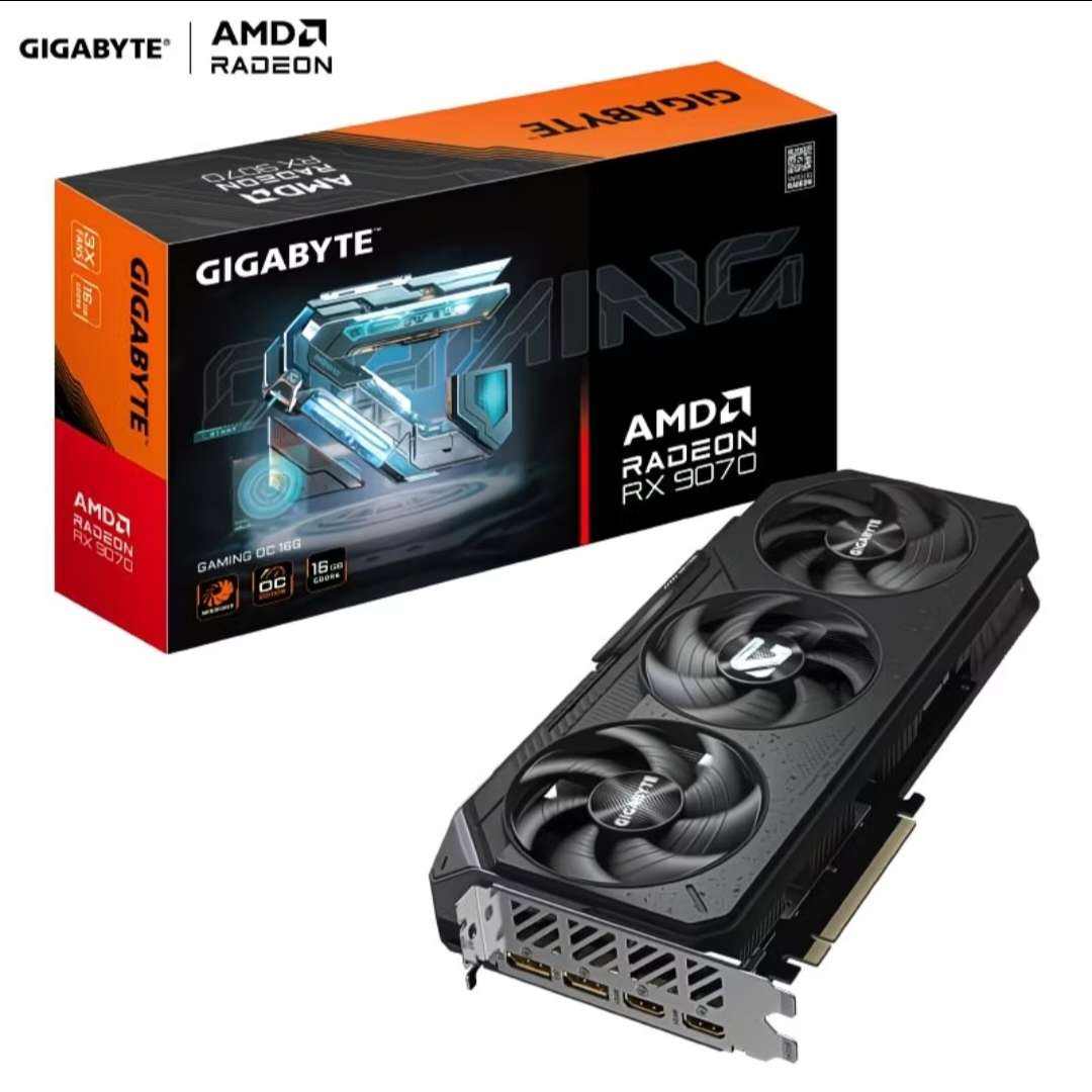ȫ�¹��м���RX9070  GAMING OC 16Għӥ�羺��Ϸ��ͼAI�����Կ� 4199Ԫ