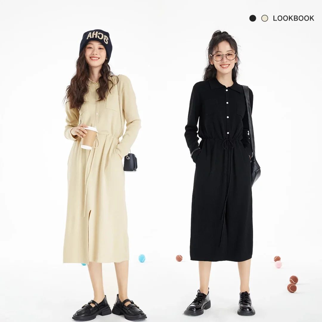 片断 lovlife 片断连衣裙女冬季法式复古收腰显瘦通勤小个子长裙 155元（超V会员价，有首单礼金，价格更低）