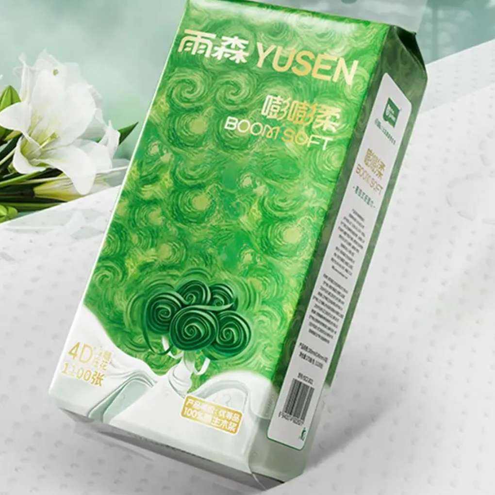 ��ɭ YUSEN ����ʽֽ�� 4��1100��*10�� ��װ 29.9Ԫ����