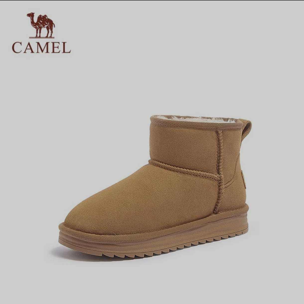 ���� CAMEL ѩ��ѥŮ�������ޱ�ů�Ӻ���Ь L23W275157 ��ɫ 37 99Ԫ(����ȯ)