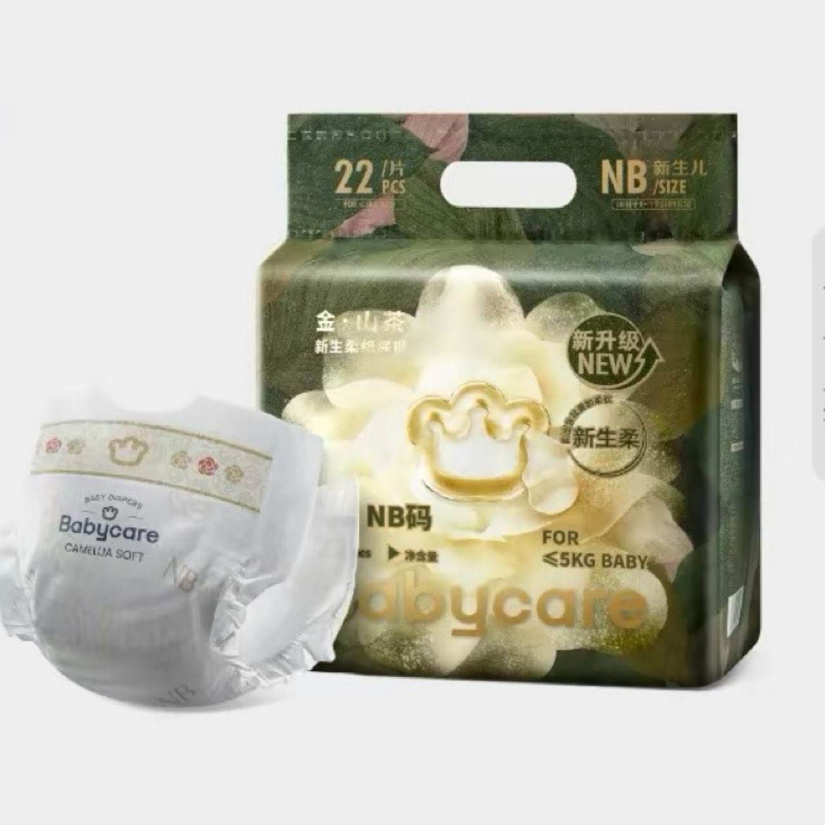 babycare ��ɽ�����Ứ��ֽ��������� NB22~XL11 33Ԫ