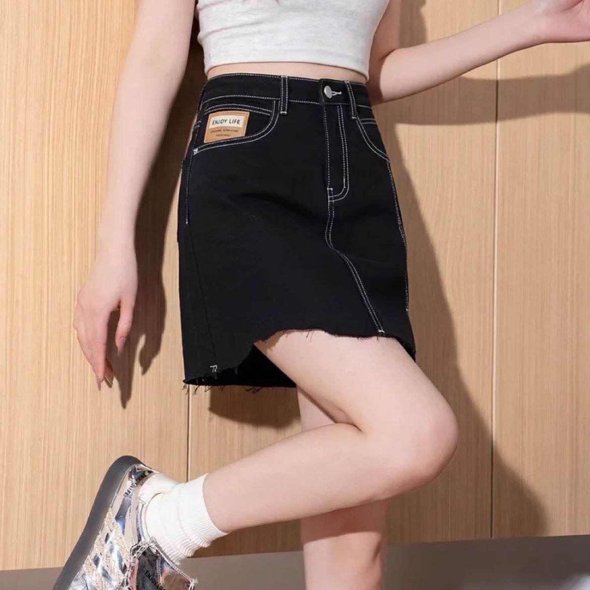 ��ʨ �ļ�Ůţ�ж�ȹ ����A�ֲ�����ë�� �������� �ٴ 32.3Ԫ