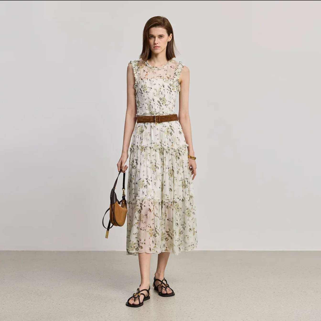 LILY ͬ�� �ļ��������Ƿ��黨����ȹ �������� ����Ůȹ 252Ԫ�����׹������¿ͣ�