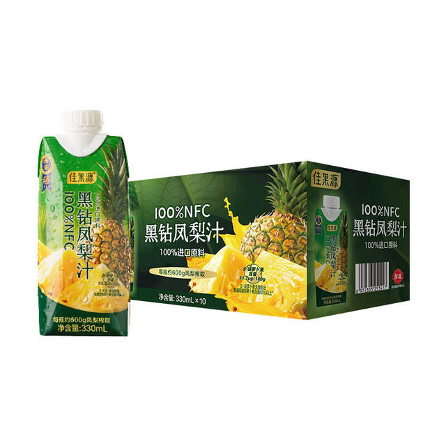 ��ũ�ѹ�Դ 100%NFC�������֭ 330mL*10 ɽķͬ�� Դͷֱ������ 68.9Ԫ