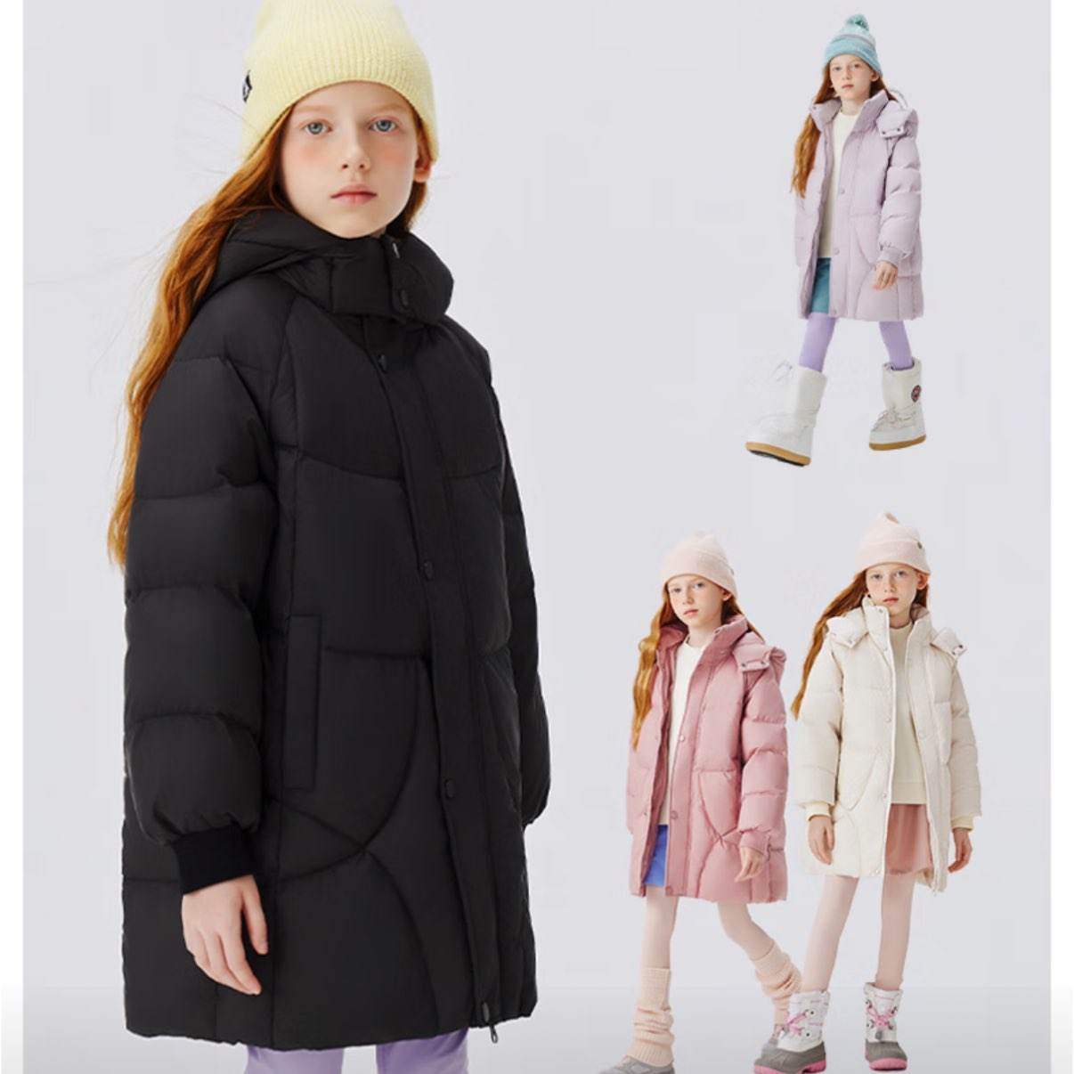 �ٽ��ۣ�ѩ�з� SNOWFLYING ��ͯ���޷� ��Ůͯ�����¿� �Ӻ�ů��ɫ�д�ͯ��������� ��ɫ 150 4604 144Ԫ