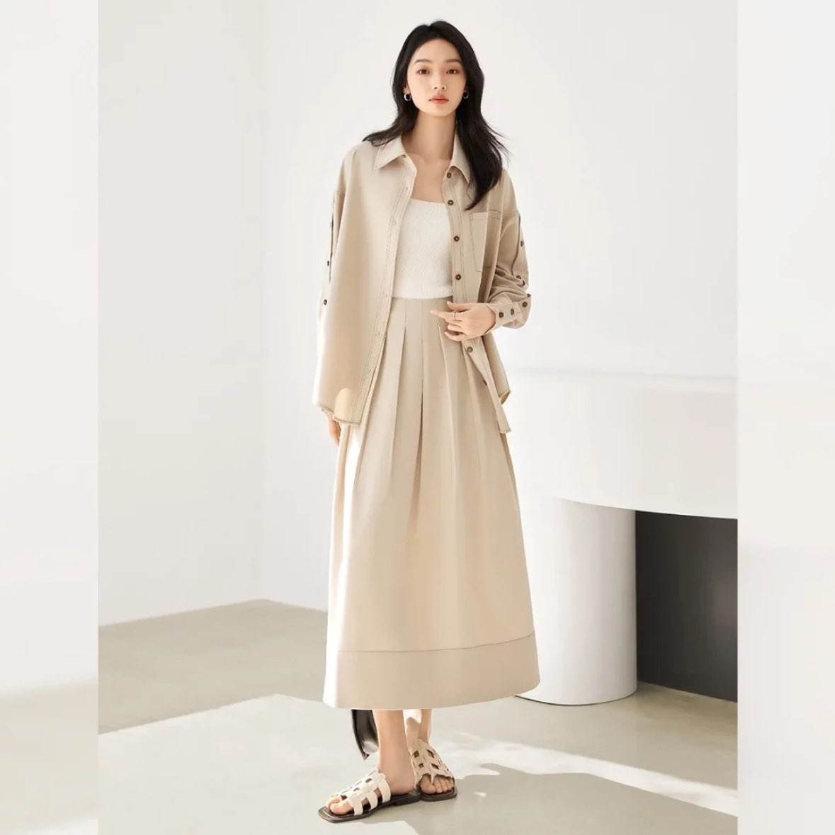 �԰� �����Լѹ�߳���ѹ�ް���ȹ������ Ůʽ��װ 154Ԫ