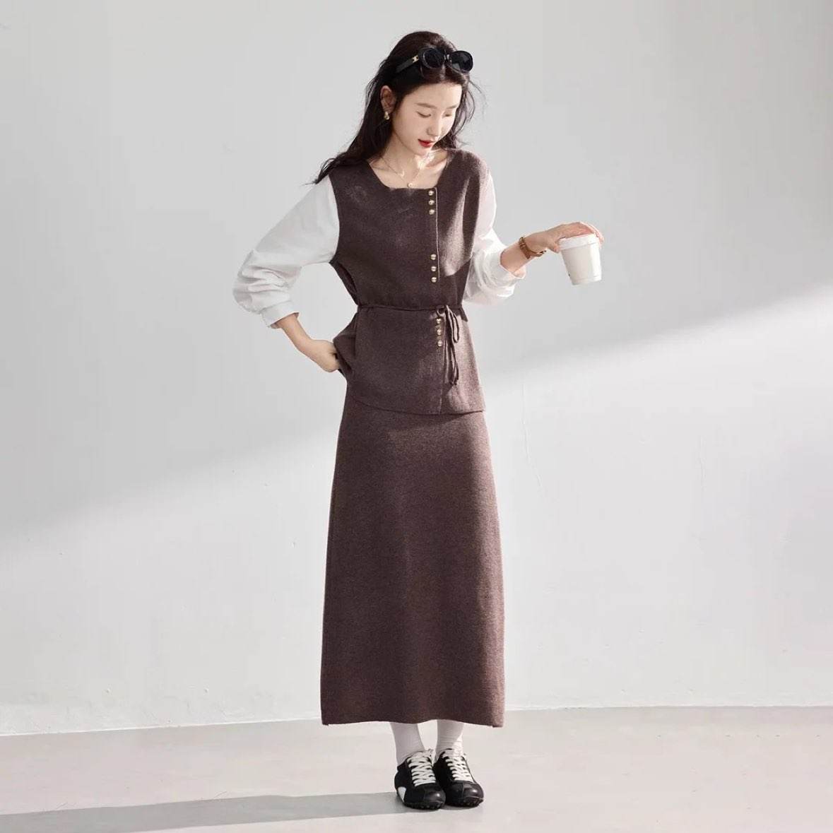 ���ѵ���԰ ��֯��ͷ������A�ְ�ȹ��װ ������ 26����ʱ������ 120Ԫ