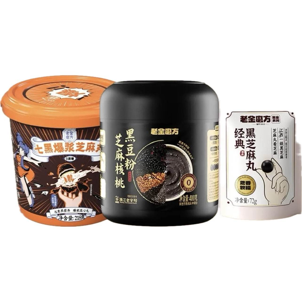 �Ͻ�ĥ�� ֥����Һڶ���+������+����֥���� 690g*1�� 39.9Ԫ(����ȯ)