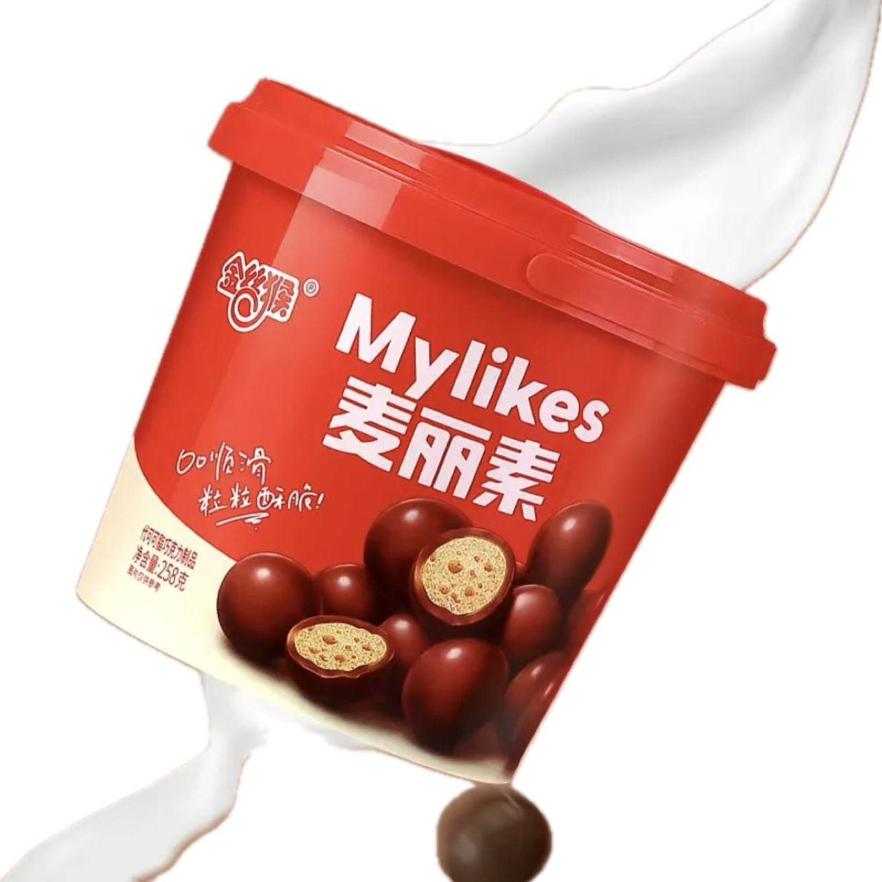 ��˿�� ������ Ͱװ�����ɿ����� ԭζ 258g/Ͱ �Ƕ�����װ 24.68Ԫ(����ȯ����12.34Ԫ/��)