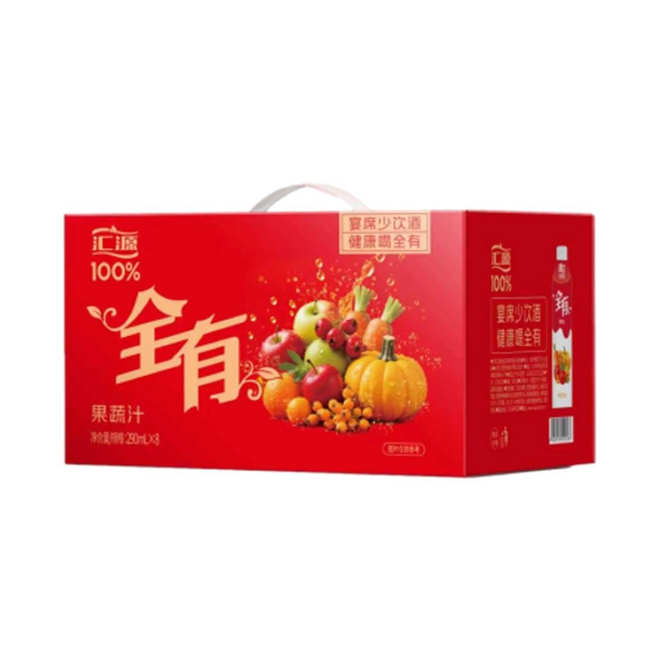 ��Դ 100%����֭��Ϲ�֭���� 290ml*8�����װ 69.8Ԫ(����ȯ����34.9Ԫ/��)