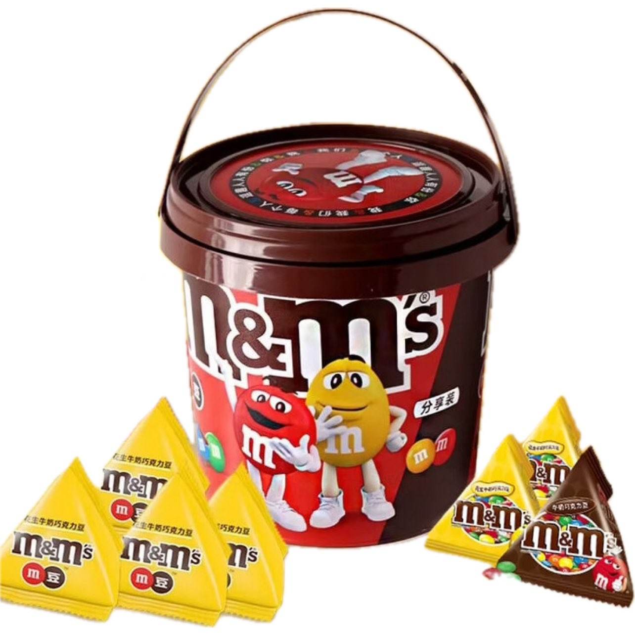 M&M'S ����ţ���ɿ����� ��Ͽ�ζ 9��Ͱװ*2Ͱ 24.9Ԫ(����ȯ)