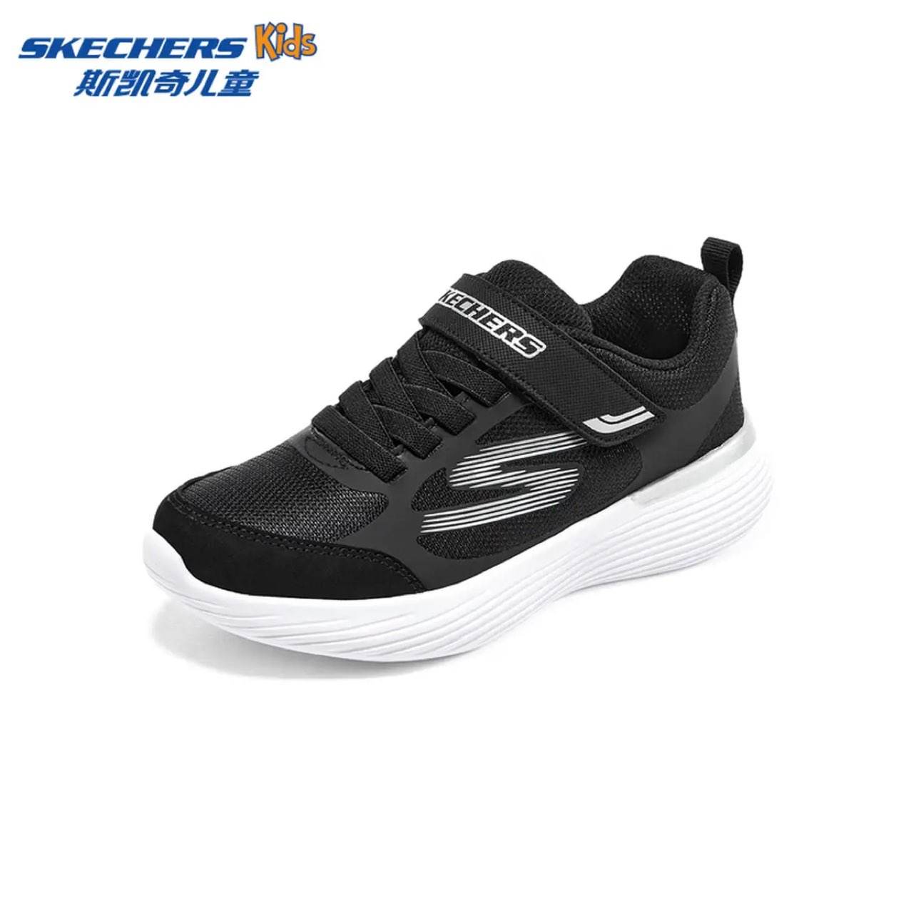 ���ڲ�����Skechers��ͯ�˶�Ь ��ͯ�ļ��� ��ɫ��ɫ 405315L BKSL 30 149Ԫ