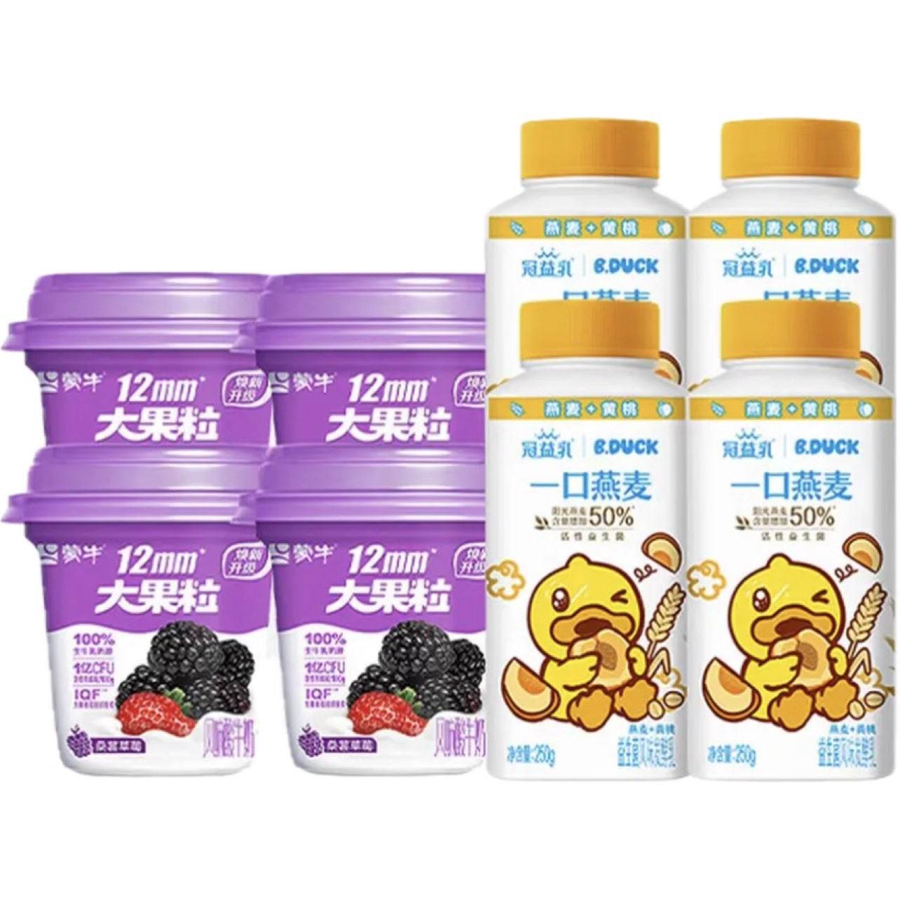 ��ţ ���������ɣ�ز�ݮ��ζ��ţ�� 260g*4����һ���������250g*4ƿ 31.9Ԫ