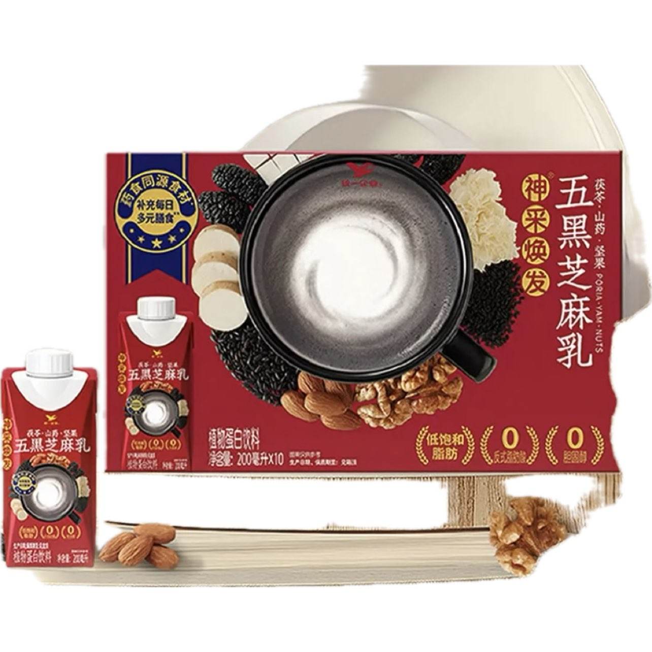 PLUS��Ա�����׵���ͳһ ֲ�ﵰ������ ���֥���� 200ml*10����� ҩʳͬԴ 33.9Ԫ�����׹���