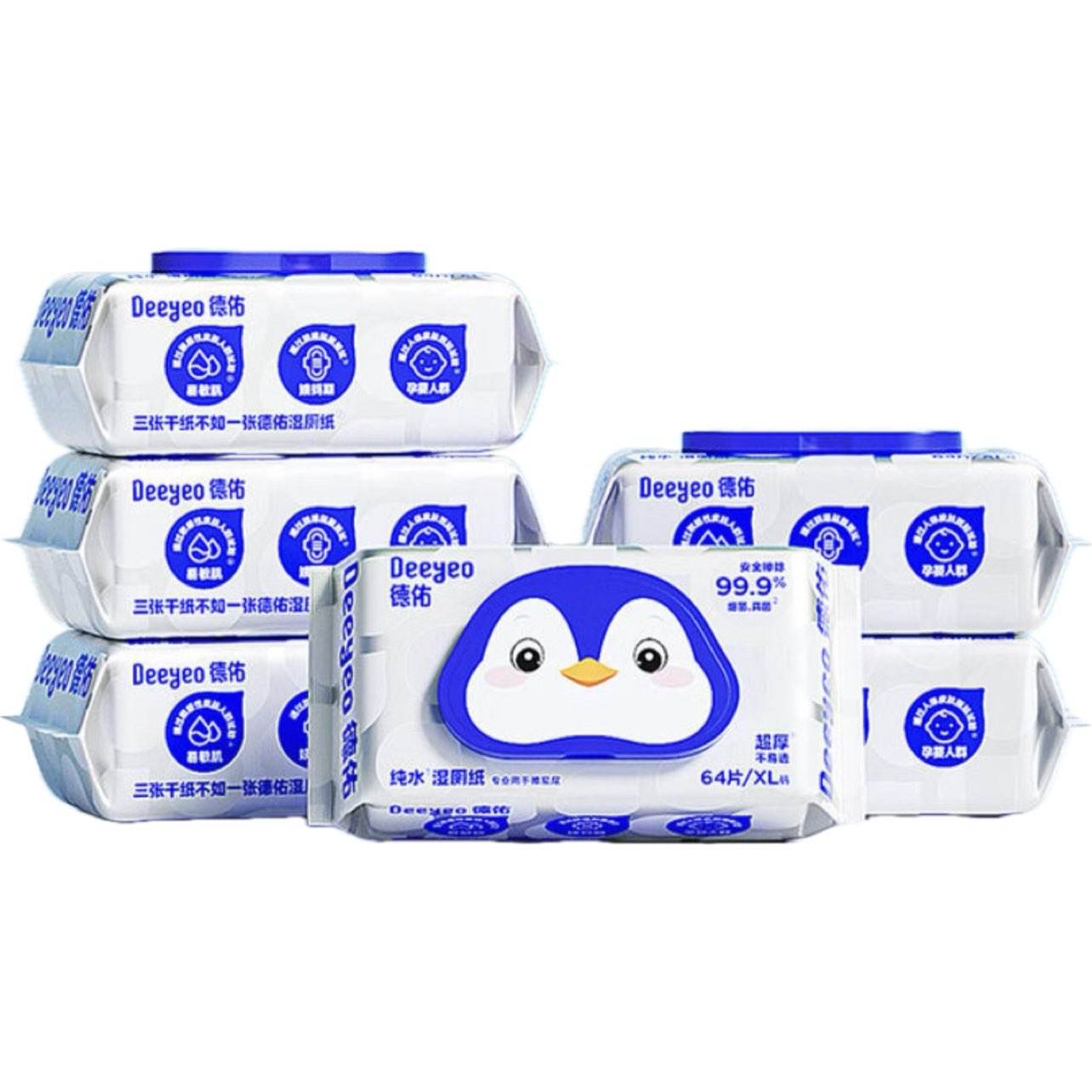 ���� ʪ��ֽ ��ͥװ  ��ˮ�� 64��*6�� 38.9Ԫ