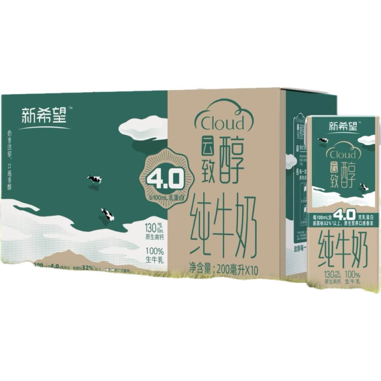 ��ϣ�� 4.0g�鵰�״�ţ�� 200ml*10��*4��  86.9Ԫ