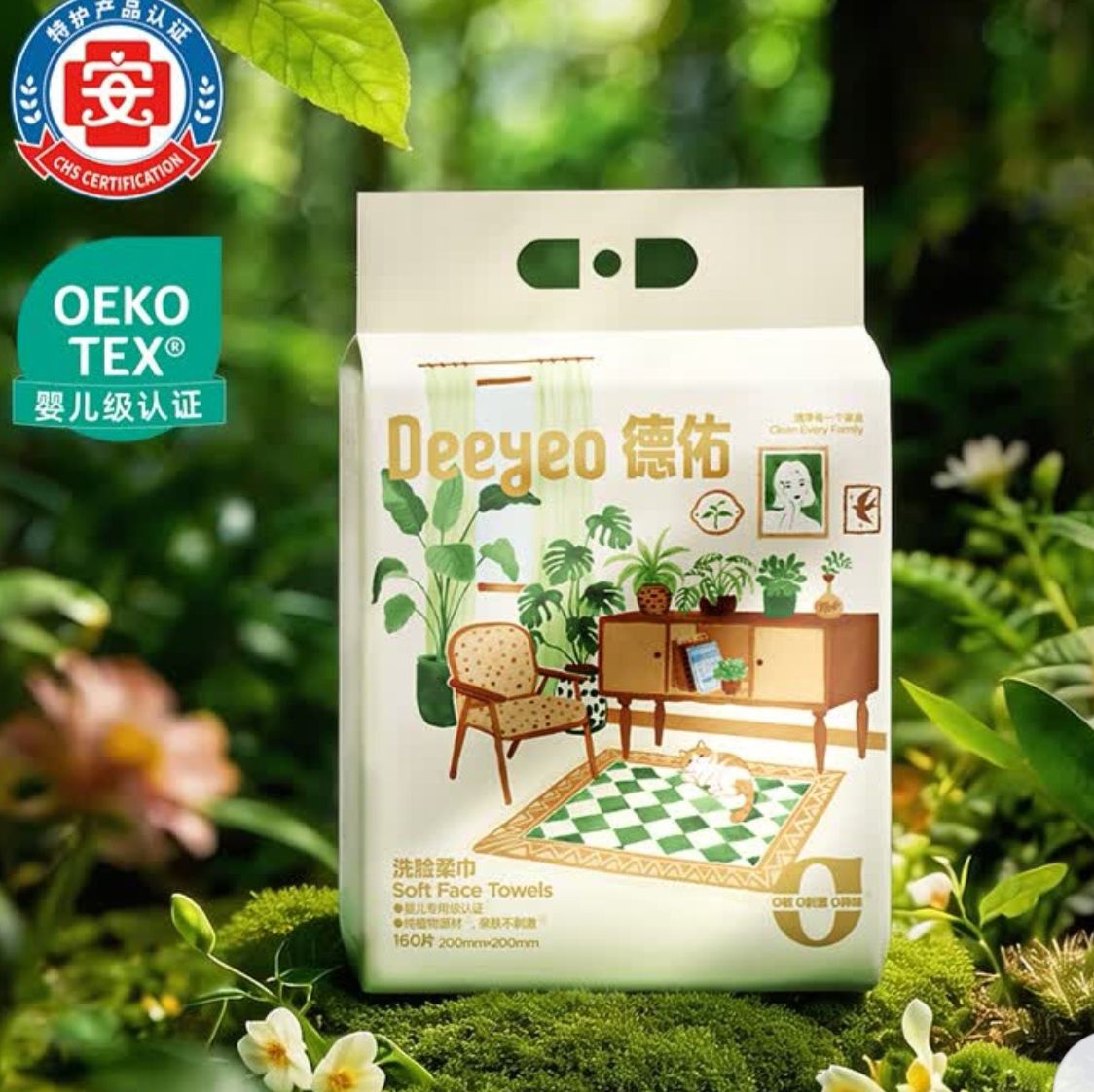 ��������ʽϴ�����������Ӵ�Ӻ��ʪ���ò�����һ������������ XL���160��*4�� 84.71Ԫ