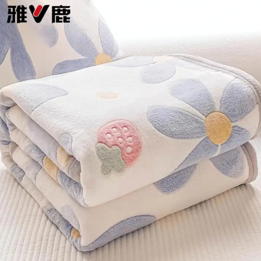 ��¹ ţ���޴��� �Ӻ�ů ��ɫ���� 150x200cm �๦��ë̺���� 99Ԫ