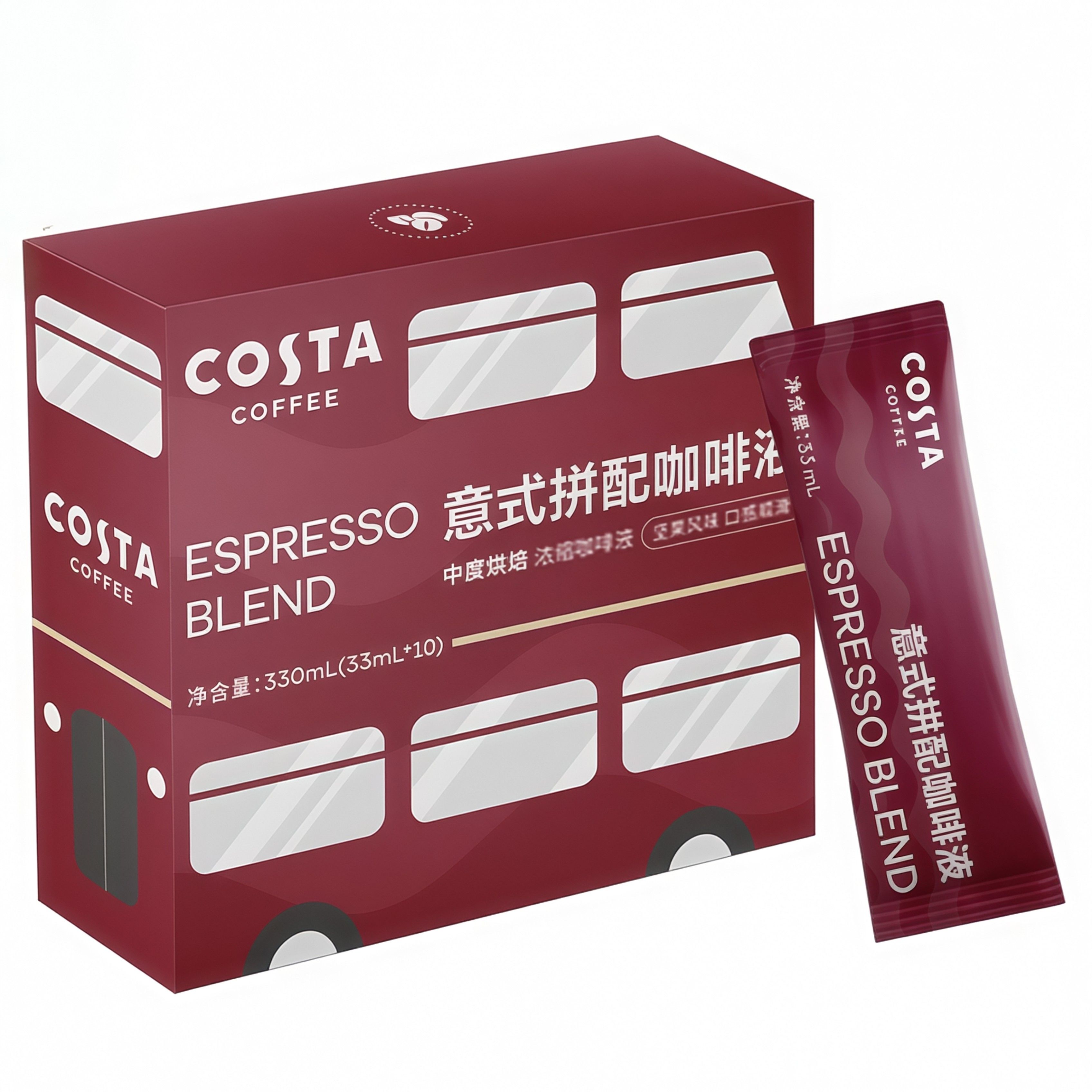 ���������ڣ�COSTA 黹���ζ����Һ 0����0֬�� 33ml��10