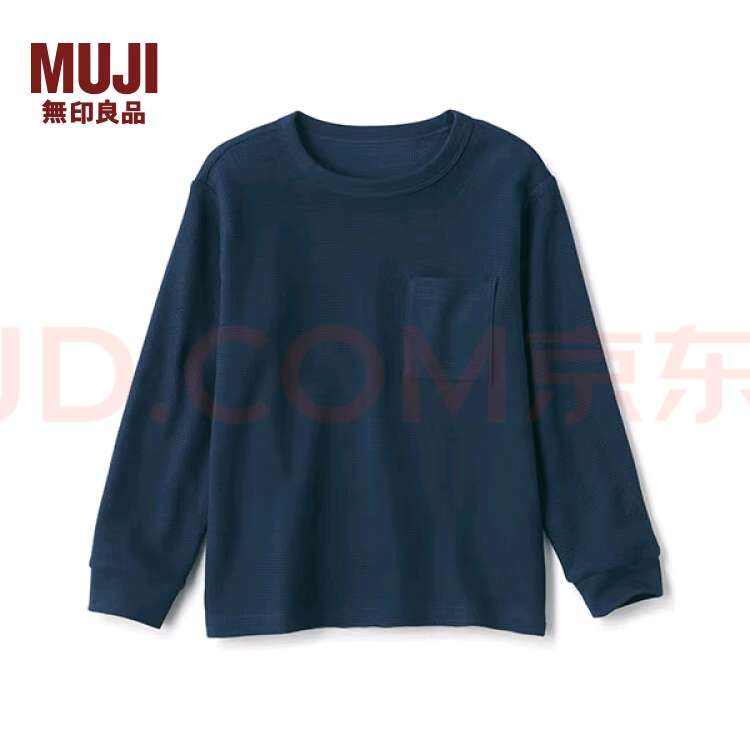 ӡƷMUJIͯ ֯ Բ쳤T ͯװͯͯŮͯ CB1N1A5S ɫ 140 /68A50Ԫ